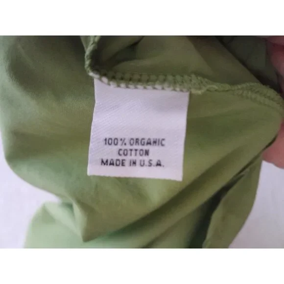 Bryn Walker Shirt Dress 100% Organic Cotton Minimalist MOP Buttons Size Large - Picture 4 of 8